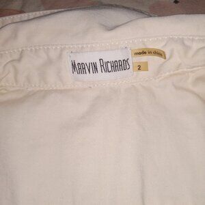 Denim-like, button-down dress